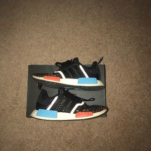 Size 9.5 used nmd rainbow